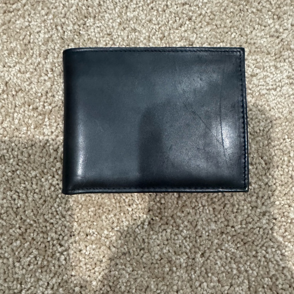 Black Leather Wallet